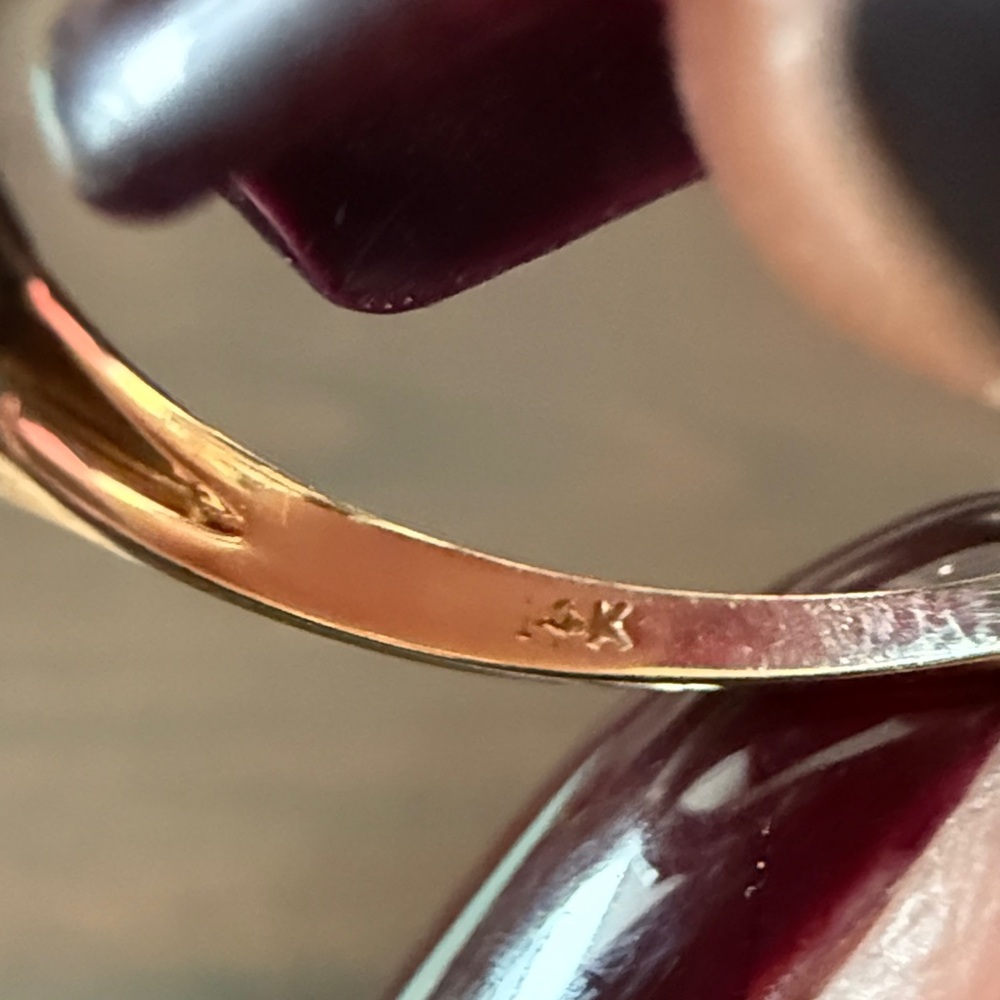✨Elegant 14k gold Women's Diamond Ring✨ - Picture 4 of 6